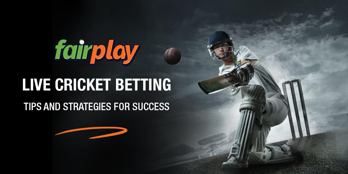 You are currently viewing Live Cricket Betting: Tips and Strategies for Success